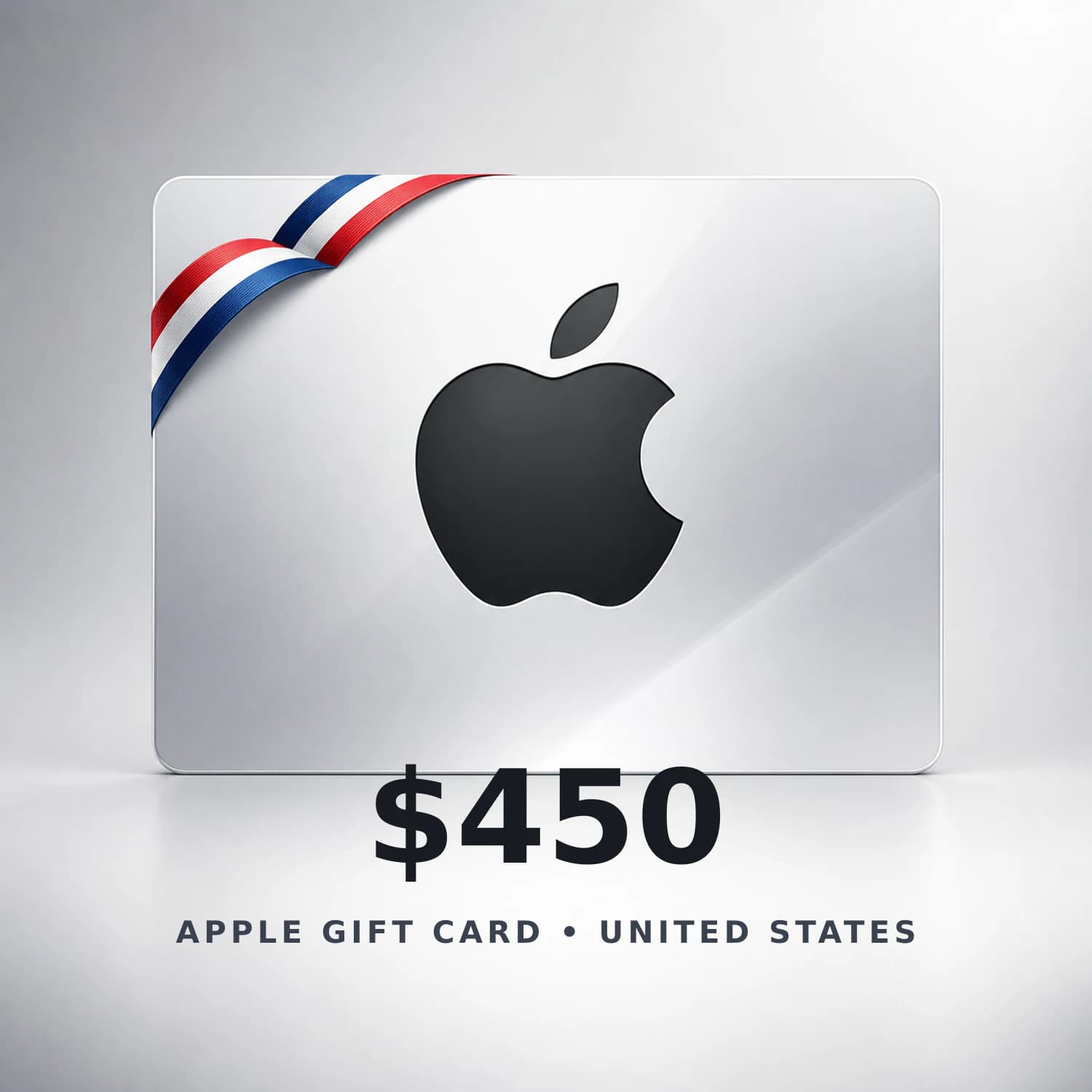 بطاقة هدايا Apple بقيمة 450 دولار أمريكي - للمتجر الأمريكي — الصورة 1 من 3