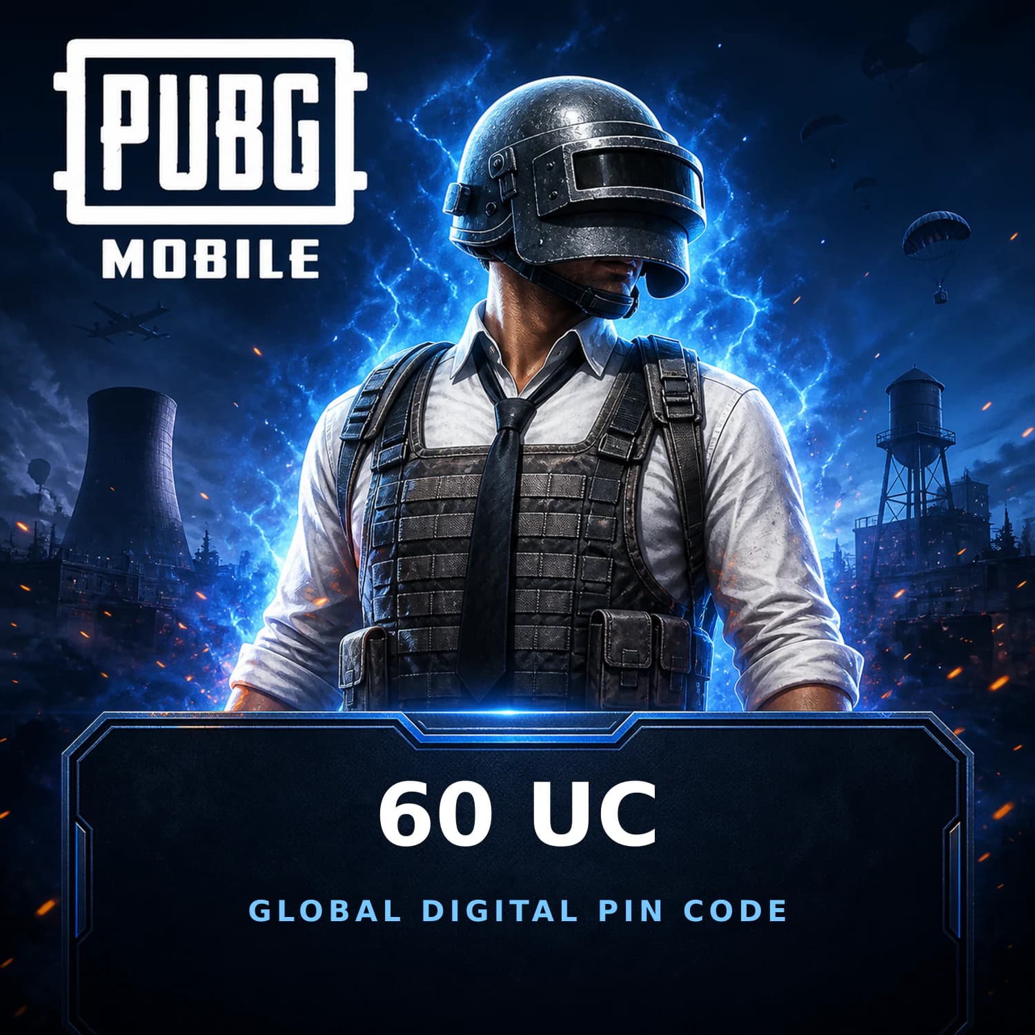PUBG 60 UC - Global Pin Code